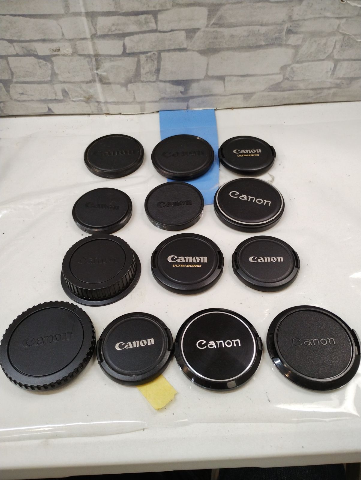 F7-66】◇中古 Canon カメラレンズキャップ13個まとめ売り - メルカリ
