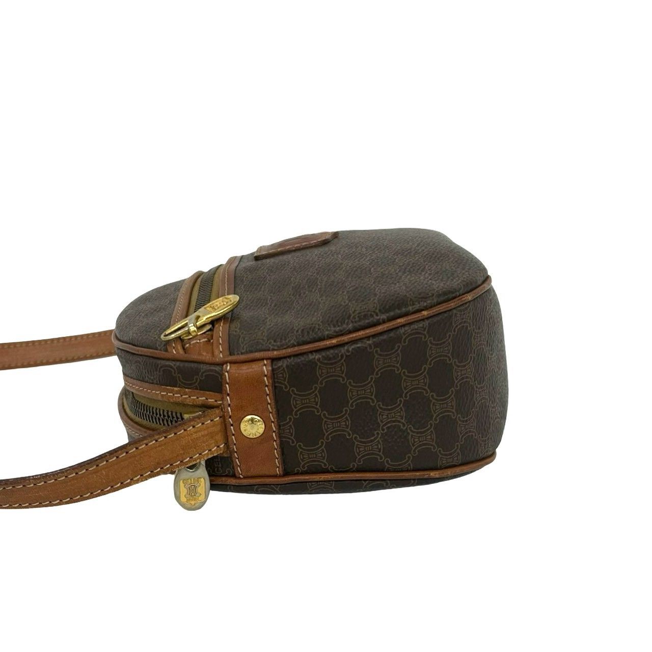 極 美品 CELINE セリーヌ ヴィンテージ マカダム ブラゾン トリオンフ