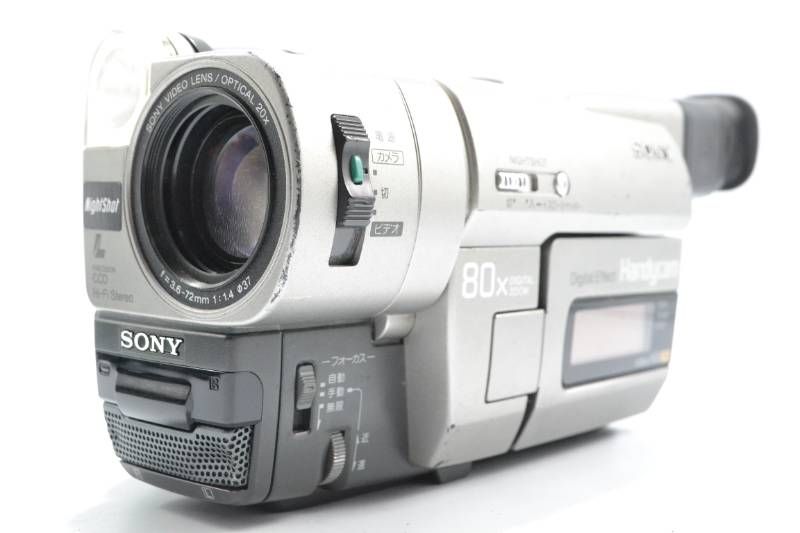 動作品】ソニー SONY CCD-TRV66 Hi8 Video8 ハンディカム ビデオカメラ