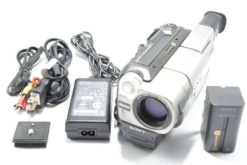 動作品】ソニー SONY CCD-TRV66 Hi8 Video8 ハンディカム ビデオカメラ