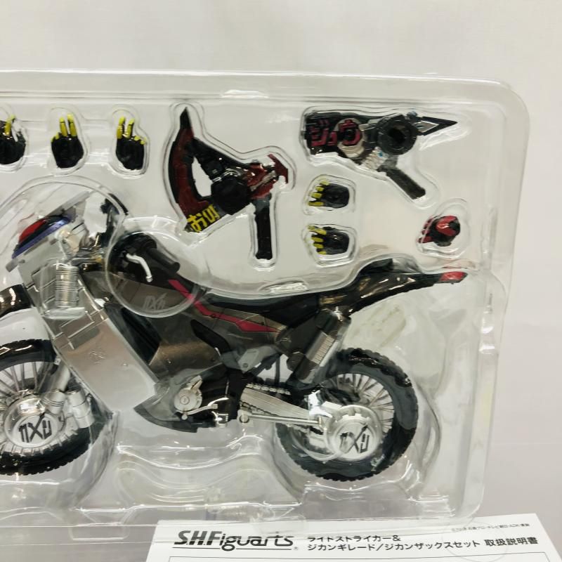中古】開封)S.H.Figuarts ライドストライカー ＆ ジカンギレード