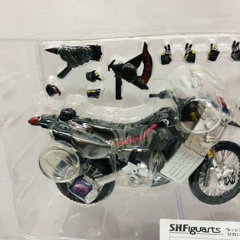中古】開封)S.H.Figuarts ライドストライカー ＆ ジカンギレード