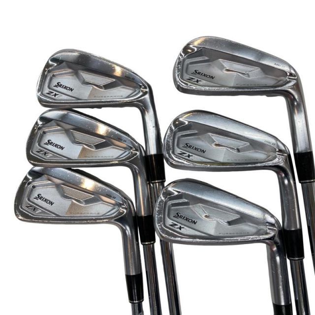 【中古】 ダンロップ SRIXON ZX7 Mk II 6S アイアンセット IR Dynamic Gold D.S.T (フレックスS) メンズ 男性用 右利き 右用 Cランク ゴルフクラブ