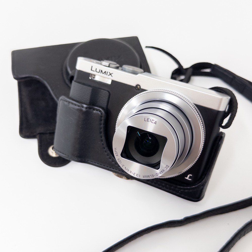 美品【動作確認済】Panasonic/LUMIX/DMC-TZ70/純正ケース＆バッテリー付/SDなし/RS2317