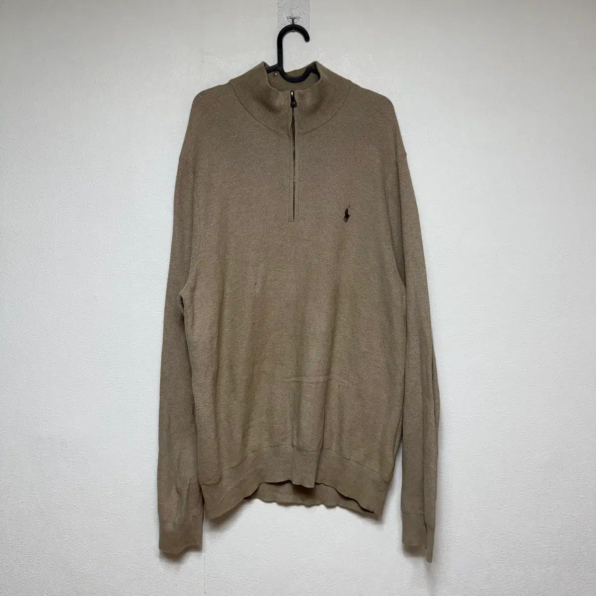 ポロ ニット ハーフジップ XL 6,075円