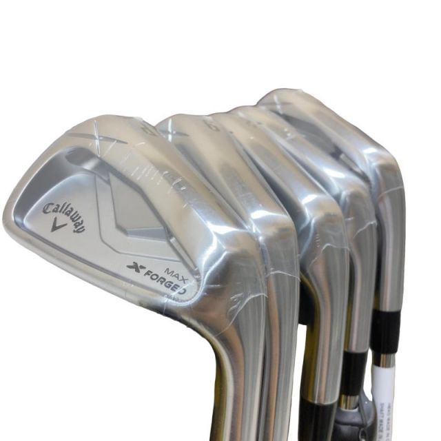 【中古】 キャロウェイ X FORGED MAX(2025) 5S アイアンセット IR NS PRO MODUS3 TOUR105 (フレックスS) メンズ 男性用 右利き 右用 Aランク ゴルフクラブ