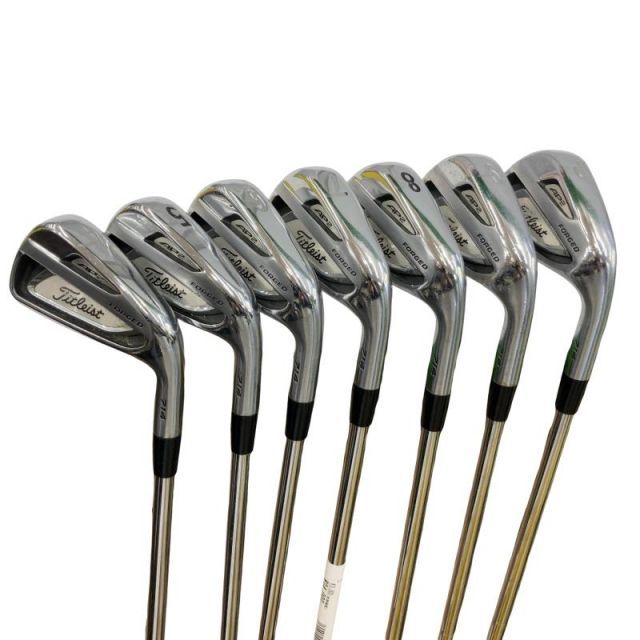 【中古】 タイトリスト Titleist AP2 714 8S アイアンセット IR 純正特注シャフト (フレックスS) メンズ 男性用 右利き 右用 Cランク ゴルフクラブ