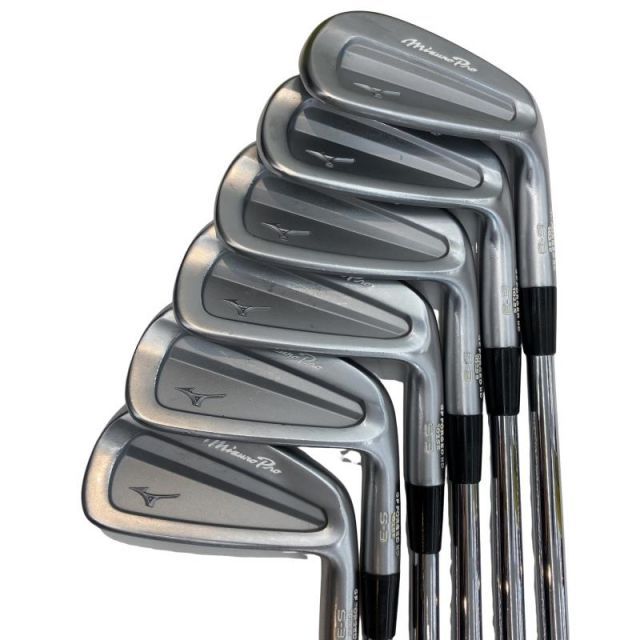 【中古】 ミズノ Mizuno Pro S-3 6S アイアンセット IR 純正特注シャフト (フレックスR) メンズ 男性用 右利き 右用 Cランク ゴルフクラブ 63,870円