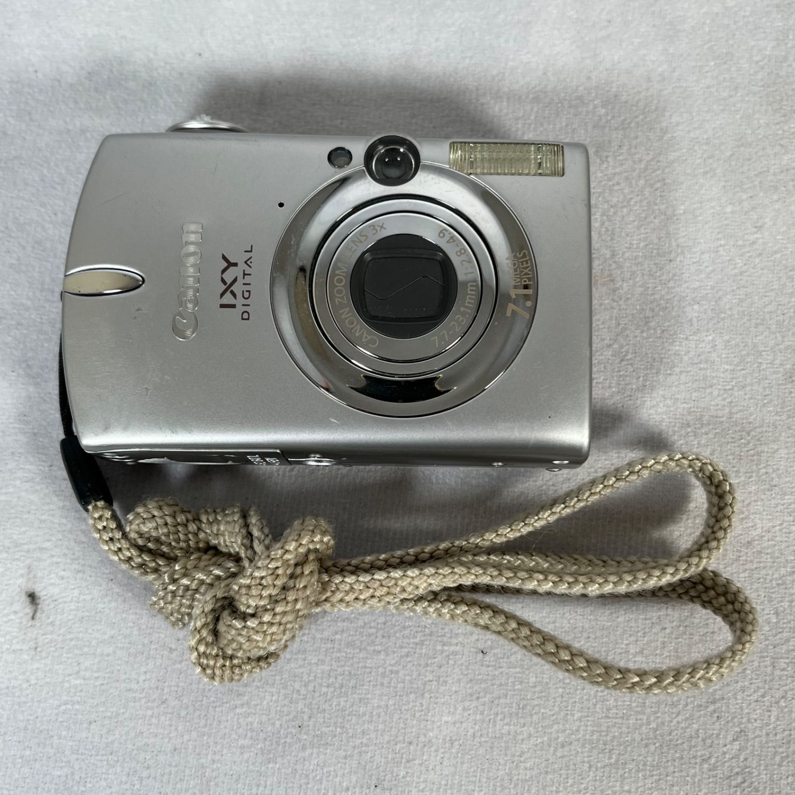 管T186】CANON キヤノン IXY DIGITAL 600 シルバー コンパクトデジタル
