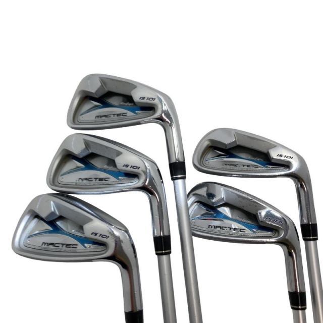 【中古】 マグレガー MACTEC IS 101 6S アイアンセット IR MACTEC IS5355N (フレックスSR) メンズ 男性用 右利き 右用 Dランク ゴルフクラブ