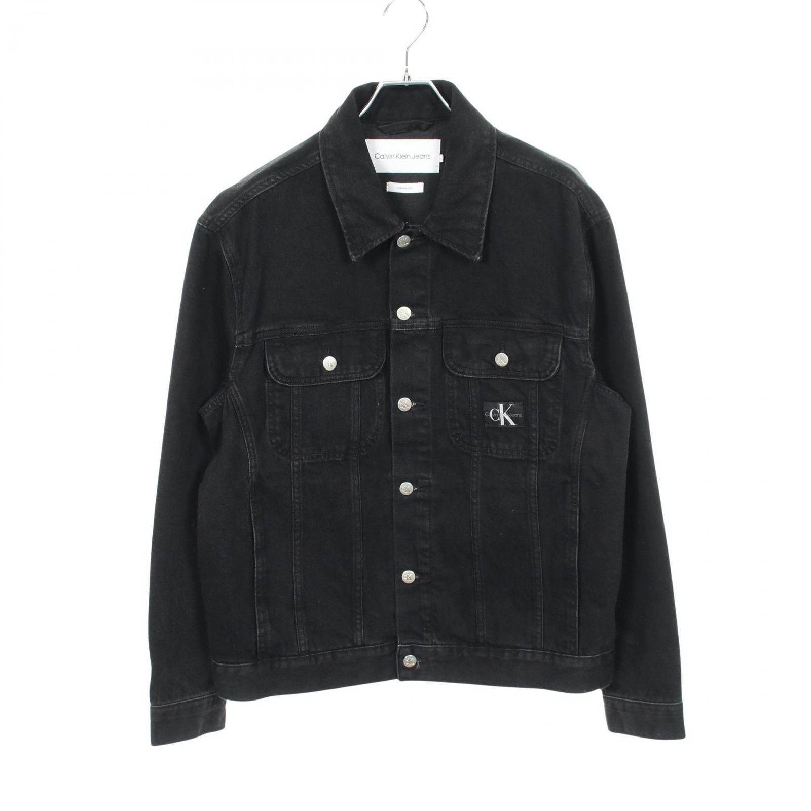 カルバンクラインジーンズ Calvin klein Jeans デニムジャケット ロゴボタン オーバーサイズ その他 デニムジャケット メンズ Used A 15,696円