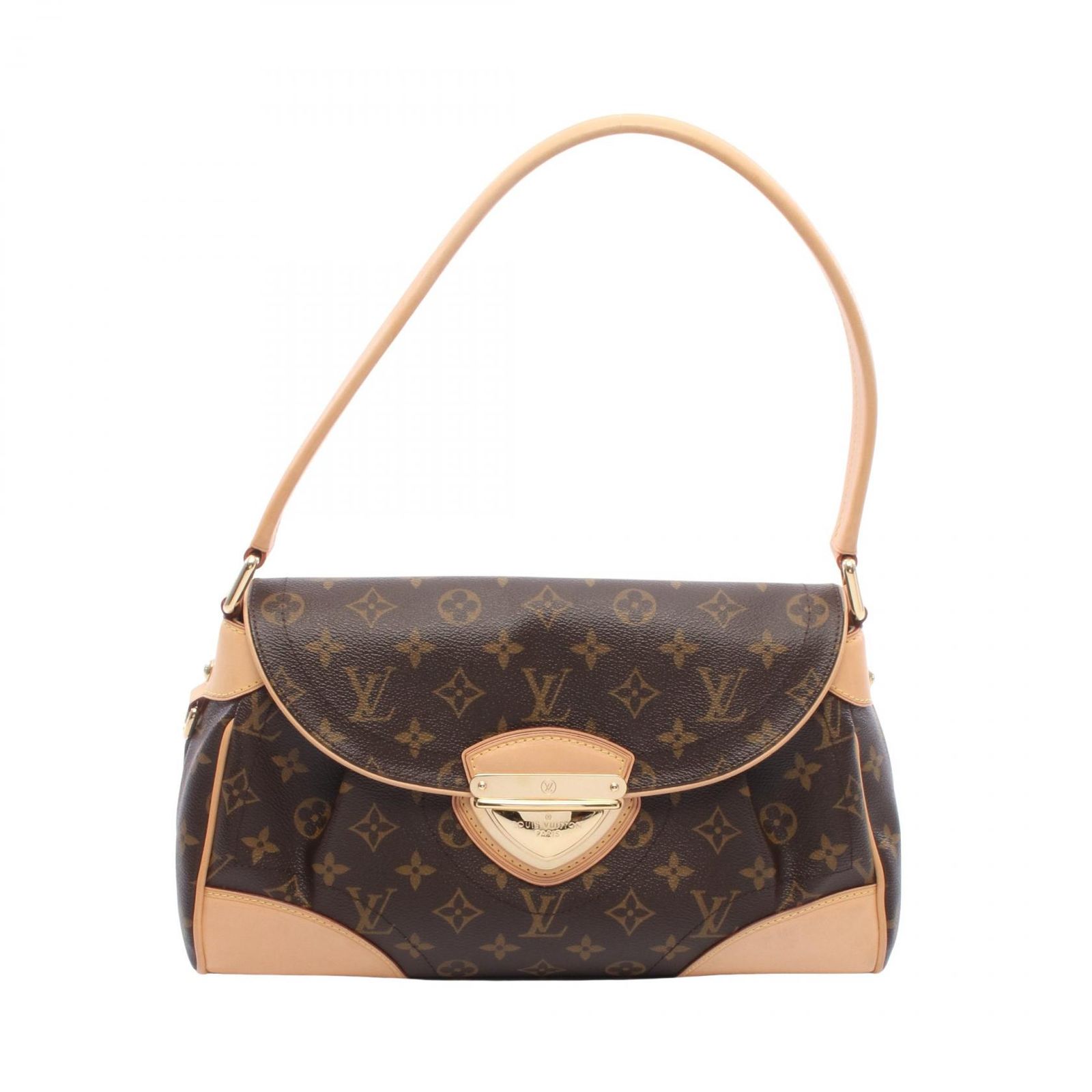 ルイ・ヴィトン LOUIS VUITTON ショルダーバッグ ビバリーMM モノグラム M40121 PVCコーティングキャンバス レザー ビバリーMM レディース Used A