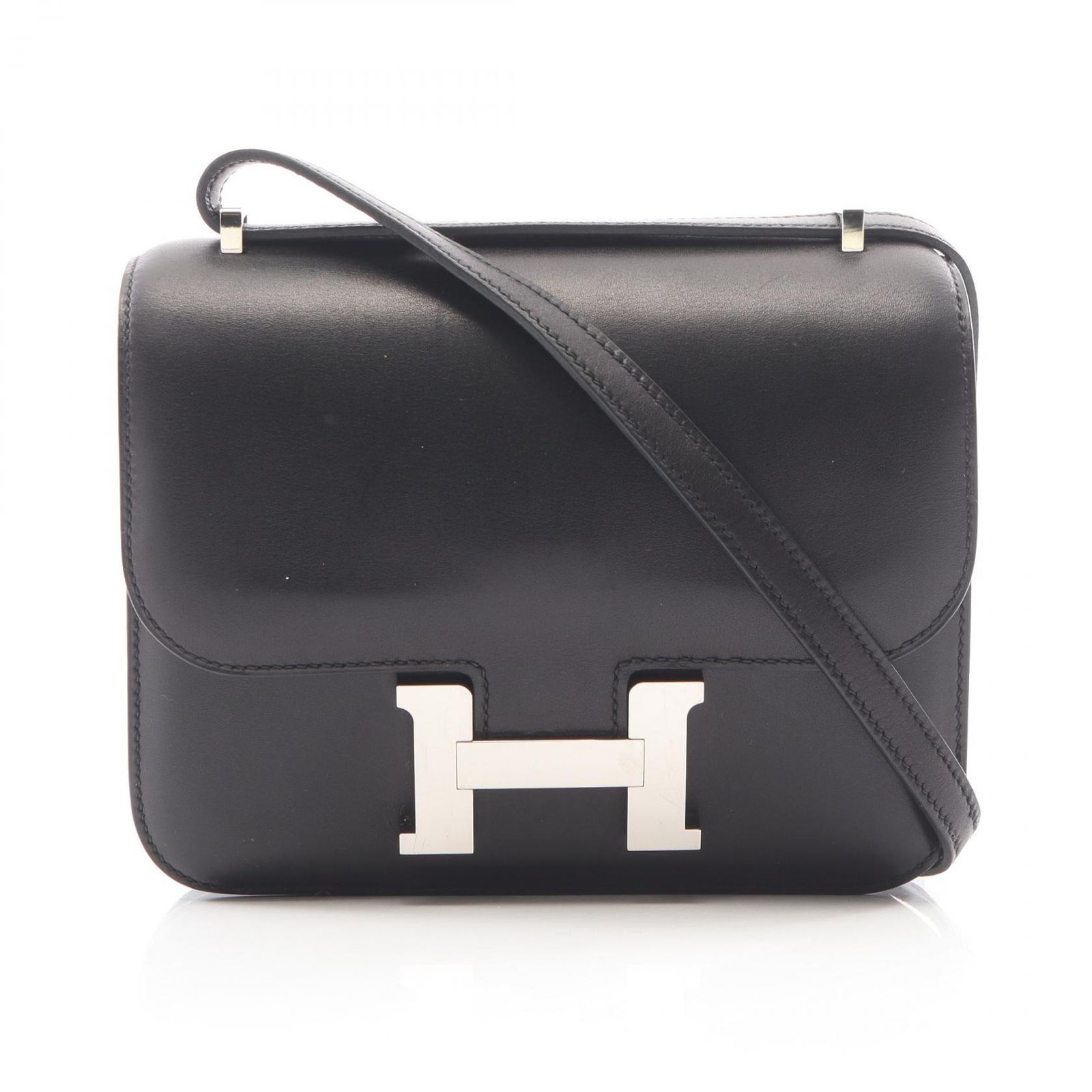 エルメス HERMES ショルダーバッグ コンスタンス3 ミニ 061677CK ブラック その他 ミンスタンス3ミニ ブラック レディース Used B