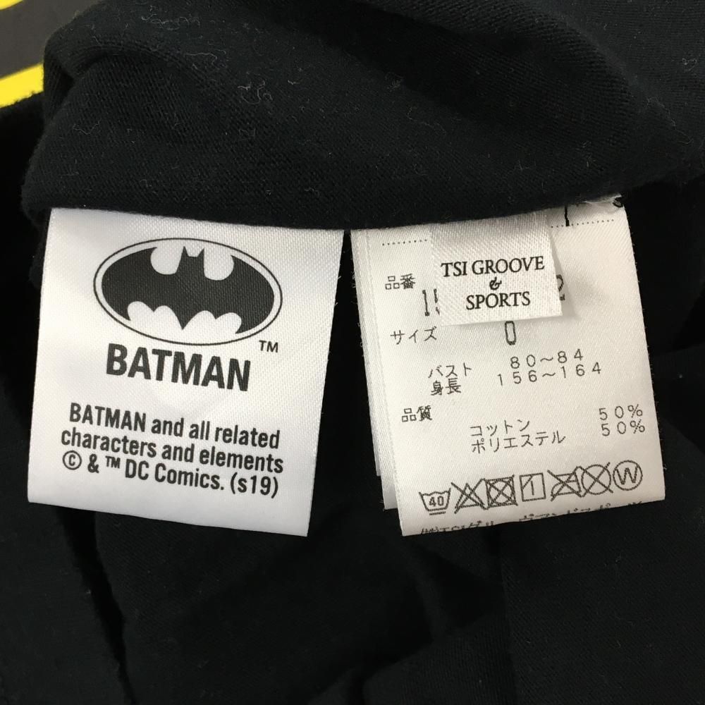 美品】マスターバニー×バットマン Tシャツ 黒×イエロー BATMAN コラボ