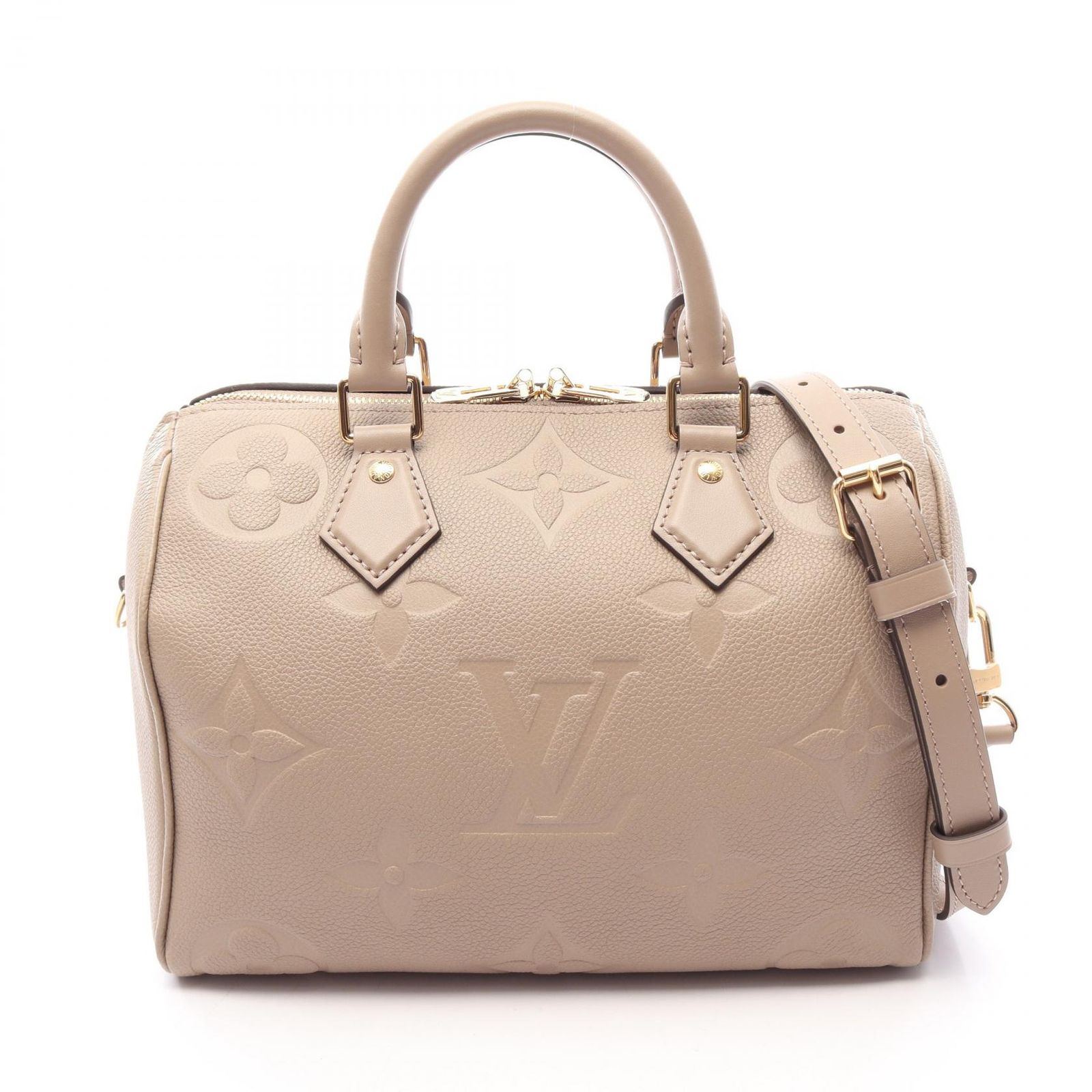 ルイ・ヴィトン LOUIS VUITTON ハンドバッグ スピーディ バンドリエール 25 モノグラムアンプラント ジャイアント トゥルトレール 2WAY M59273 トゥルトレール レザー