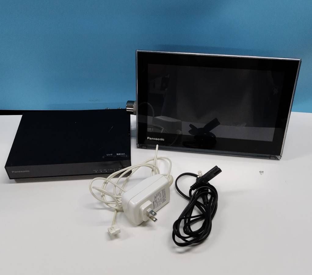 ジャンク】Panasonic HDDレコーダー付きポータブルテレビ/UN-10T5D/UN
