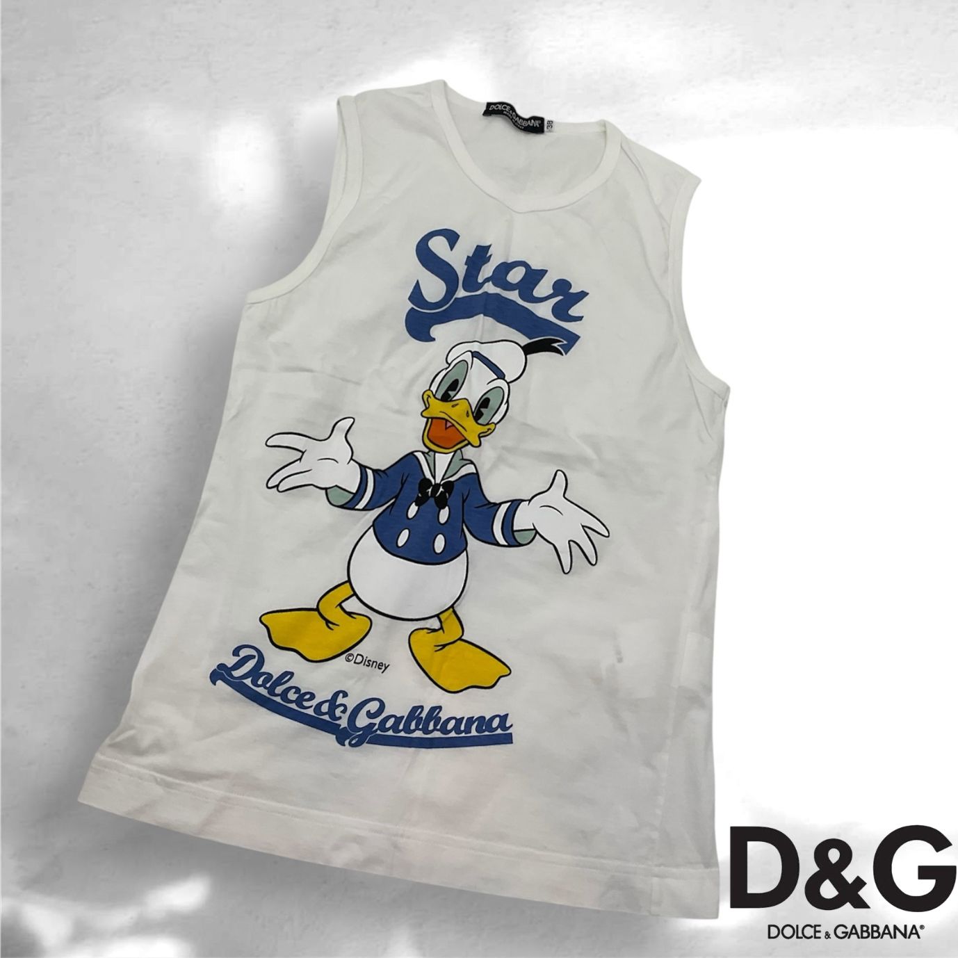 DOLCE&GABBANA ドルチェアンドガッバーナ トップス ドナルドダック 