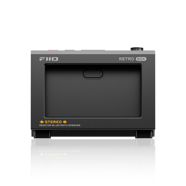 《7/31発売》 FIIO JM21／M21／M33シリーズ専用 Bluetoothスピーカー RETRO BOX ブラック (FIO-RETROBOX-B)