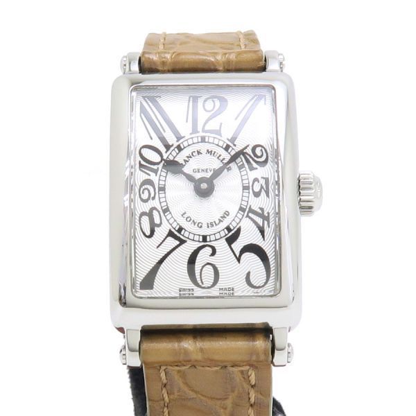 フランクミュラー ロングアイランド　プティ W:18×H:25mm 802QZ レディース 腕時計【Aランク】【中古】