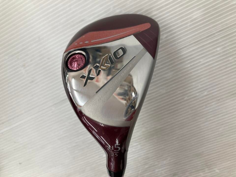 ダンロップ　XXIO 13 LADIES ボルドー　25度　MP1300L ボルドー　Aフレックス　ユーティリティ　中古【最短即日発送】