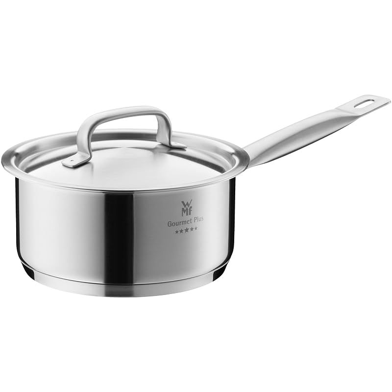 【新品】 WMF (ヴェーエムエフ) 片手鍋 16cm IH ガス火対応 マット仕上げで重量感のあるデザイン 「グルメプラス ソースパン」 10年 ステンレス W0726166030