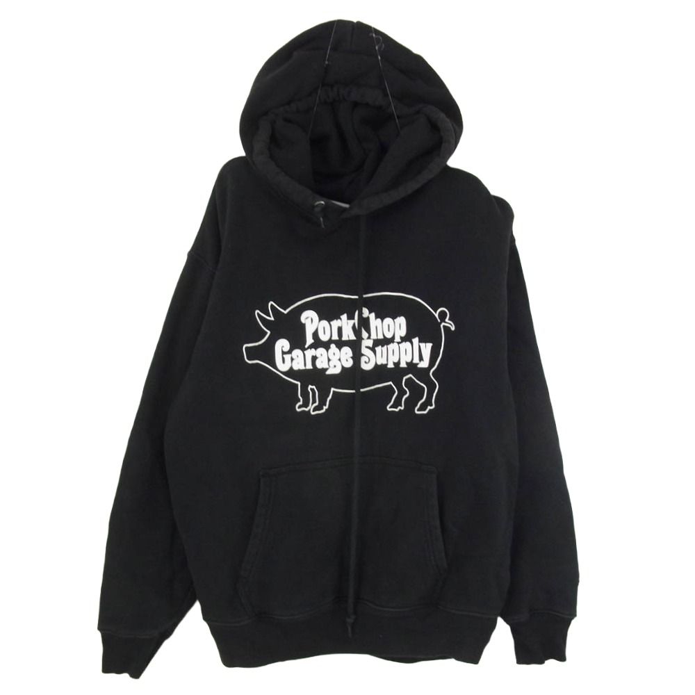 PORKCHOP ポークチョップ 21AW ROUNDED HOODIE フロントポーク プル