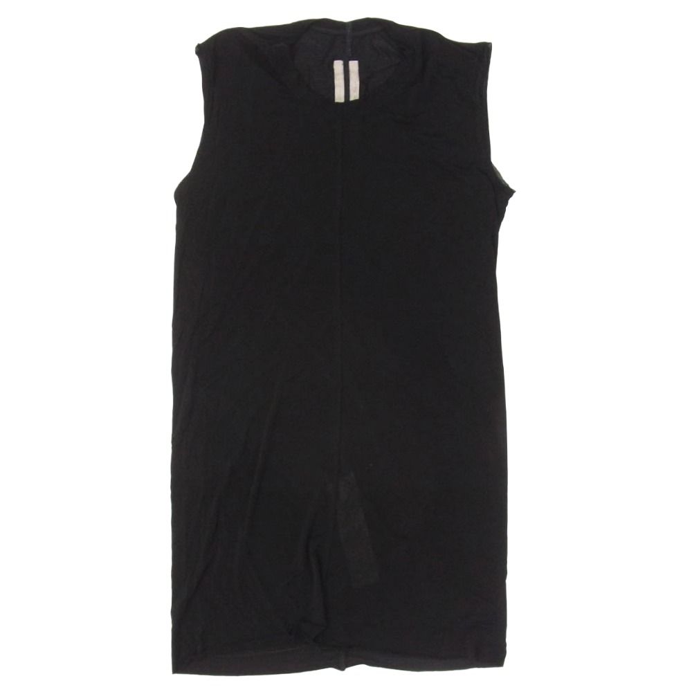 Rick Owens リックオウエンス 21SS RU21S6151-BZ Basic RIB ベーシック リブ ノースリーブ タンクトップ カットソー ブラック系 S【中古】 Rick Owens リックオウエンス 21SS RU21S6151-BZ Basic RIB ベーシック