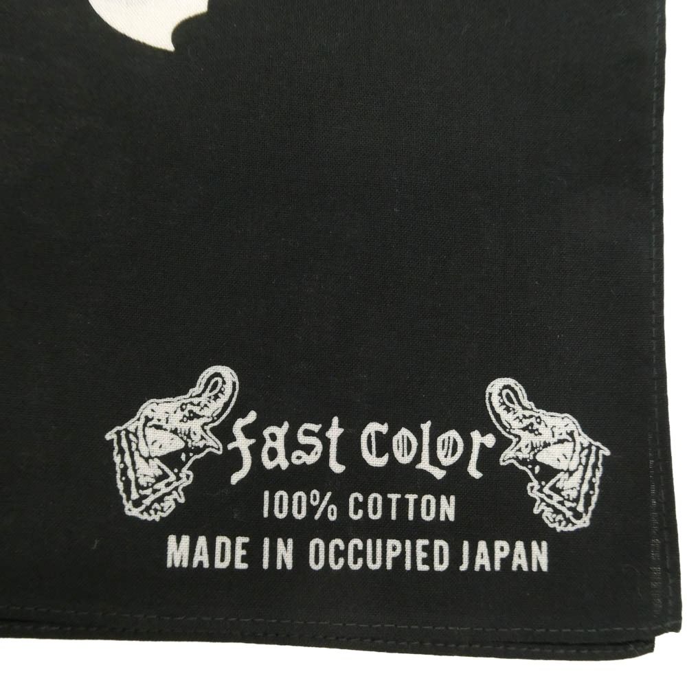 tenderloin テンダーロイン バンダナ ボルネオスカル　ブラック TENDERLOIN テンダーロイン 20SS BANDANA SKULL ボルネオスカル 大判