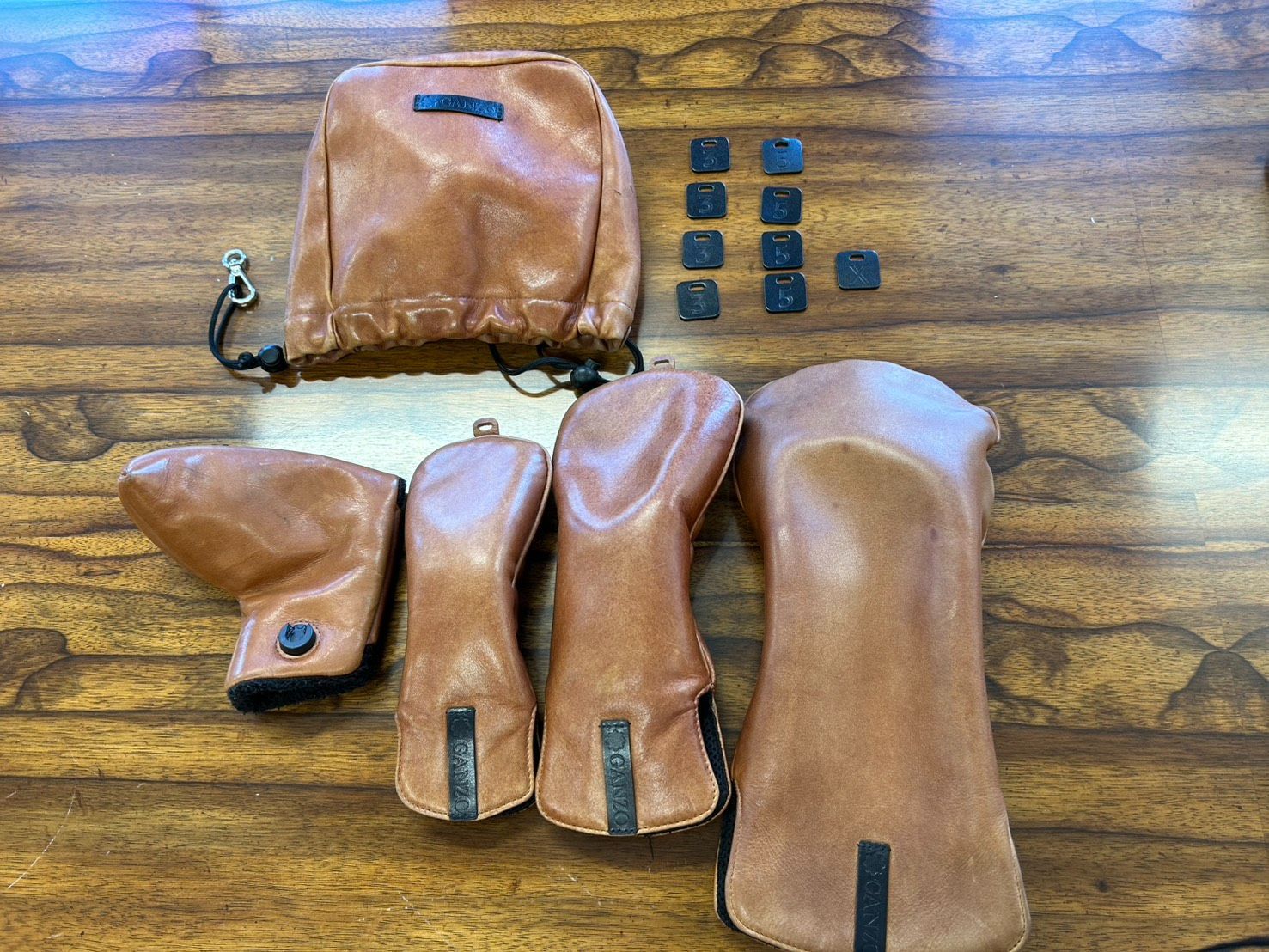 GANZO／ガンゾのヘッドカバー8点セット
