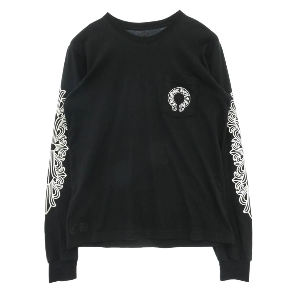 CHROME HEARTS クロムハーツ（原本無） Horseshoe L/S Tee バック