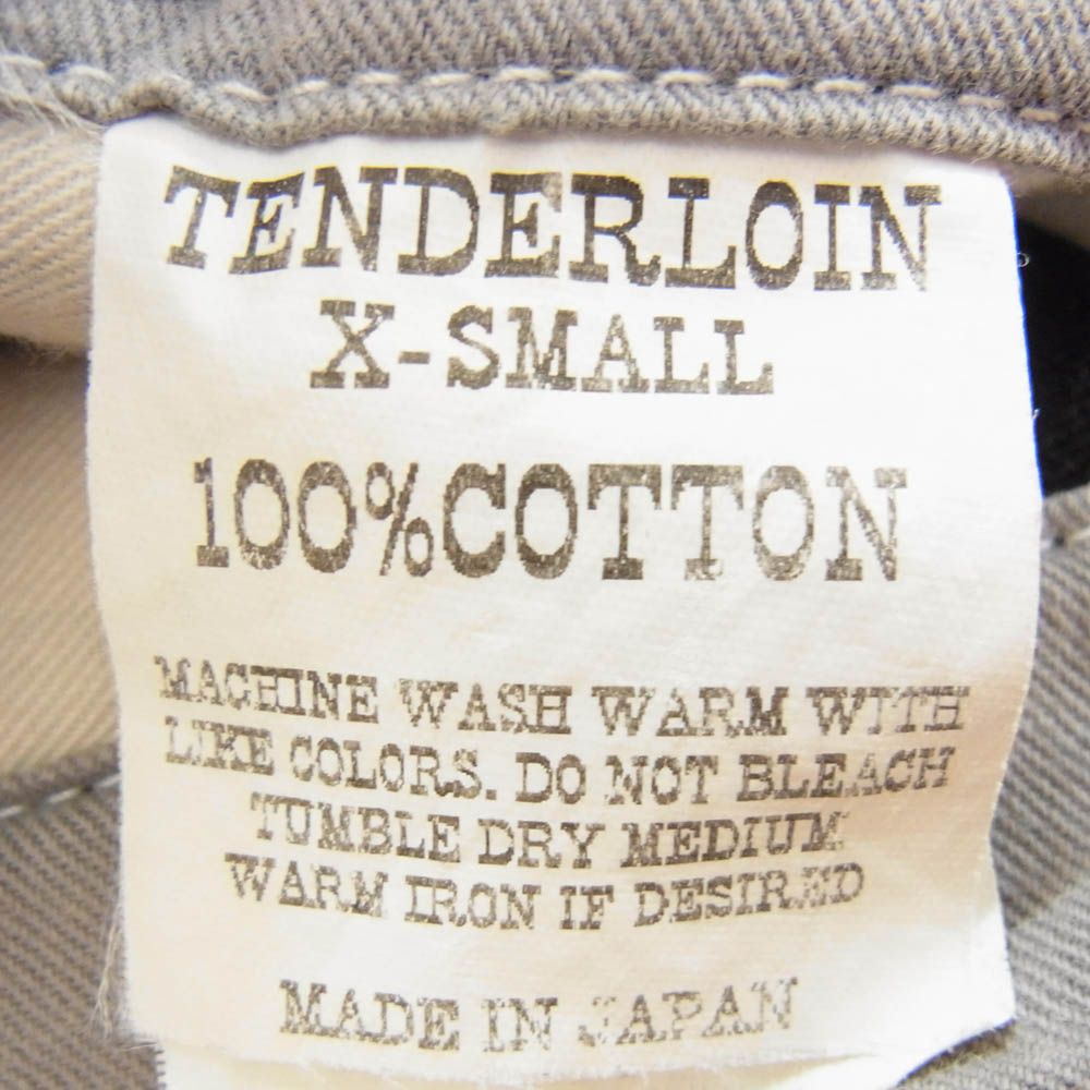 TENDERLOIN テンダーロイン T-BDP PIQUE ピケ コットン ワーク パンツ