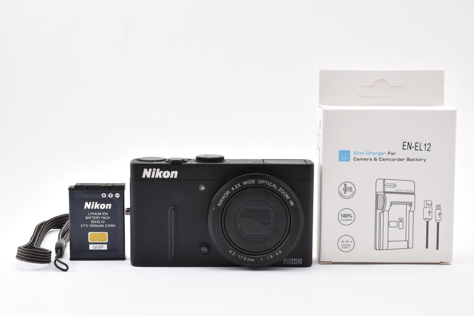 Nikon ニコン COOLPIX P310 ブラック /3293 動作OK 返金保証