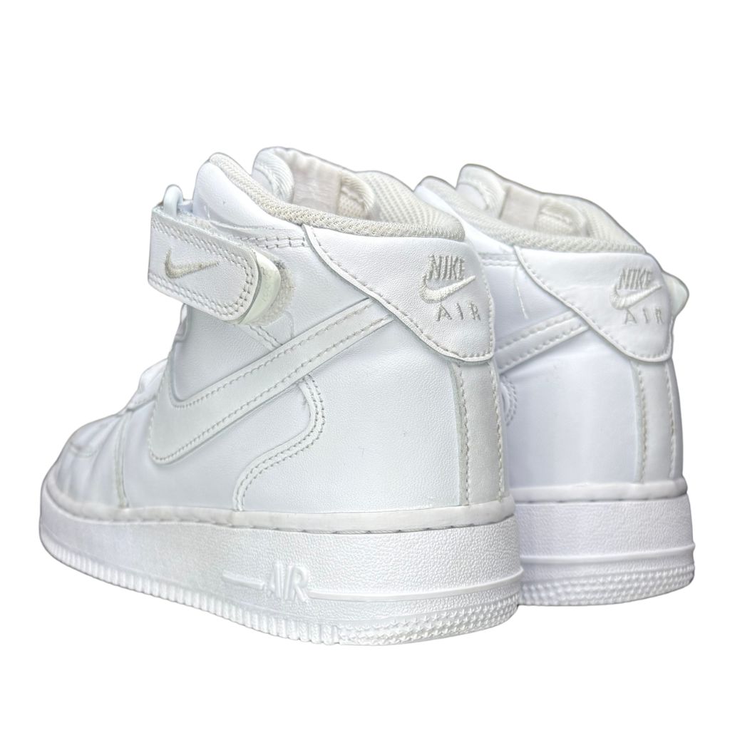 人気 NIKE AIR FORCE 1 MID 07 WHITE エア フォース 1 ミッド カット