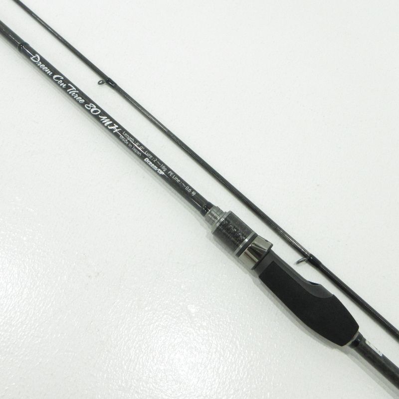 【三重本店】 中古 Dreem-UP | ドリームアップ ロッド Dreem Con Three ドリームコンスリー 80MH 2ピース 【84】