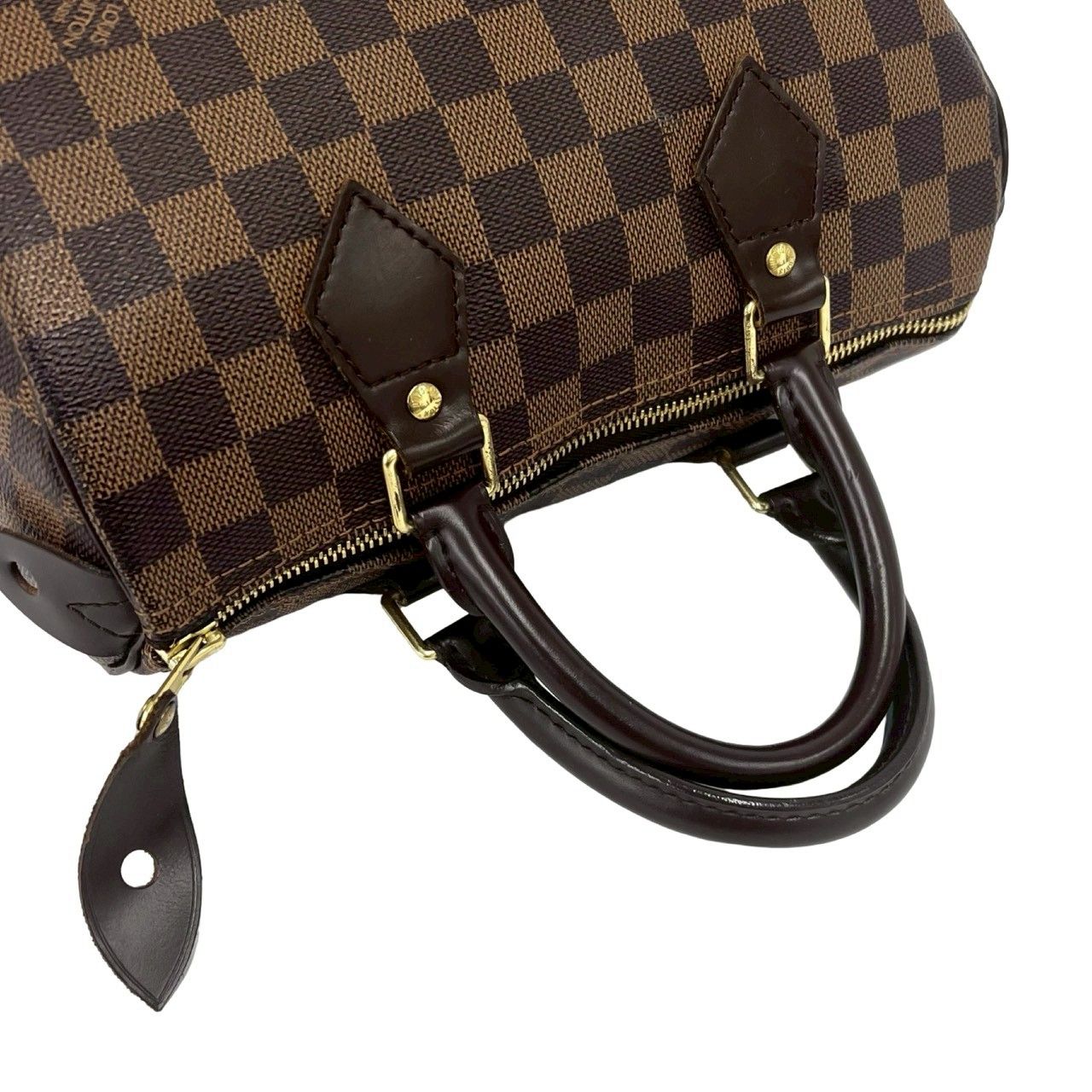 LOUIS VUITTON ルイヴィトン スピーディ25 ダミエ パドロック鍵付 極 美品 鍵付き LOUIS VUITTON ルイヴィトン スピーディ 25 ダミエ 柄