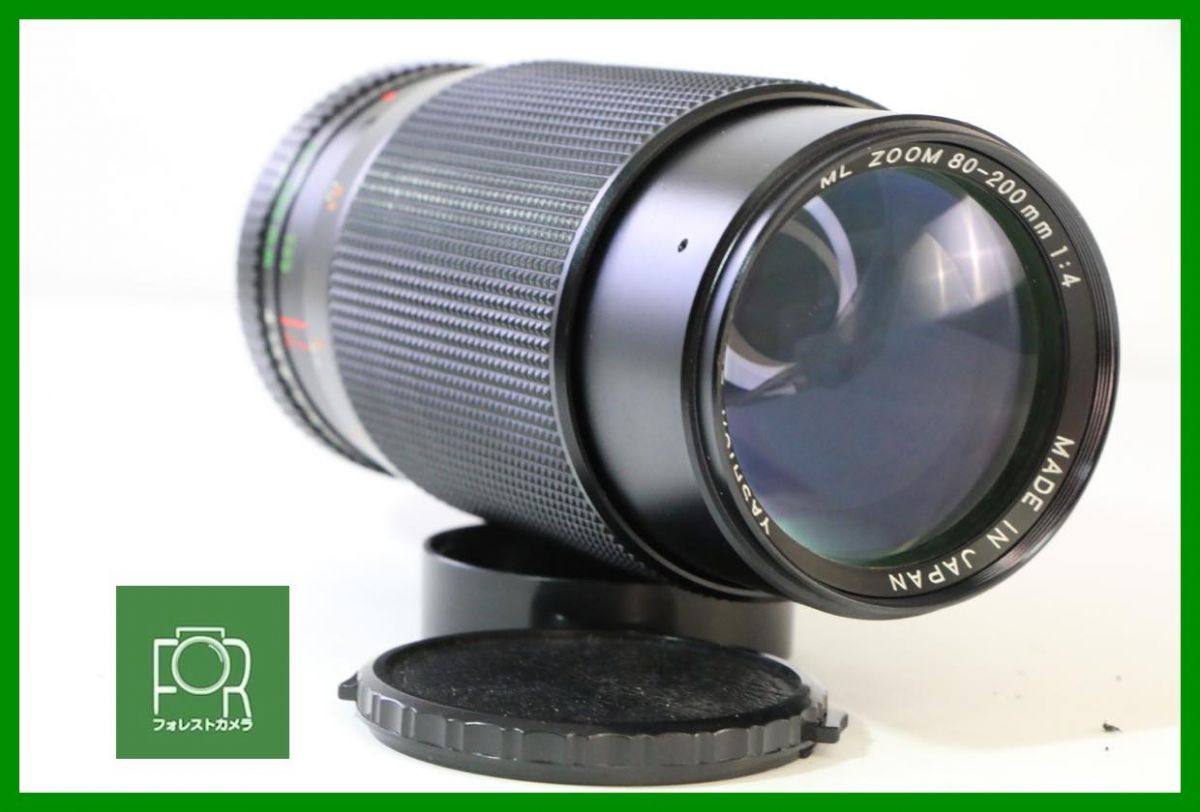 【動作保証・点検済】良品■YASHICA ML 80-200mm F4■前後キャップ付き■9375