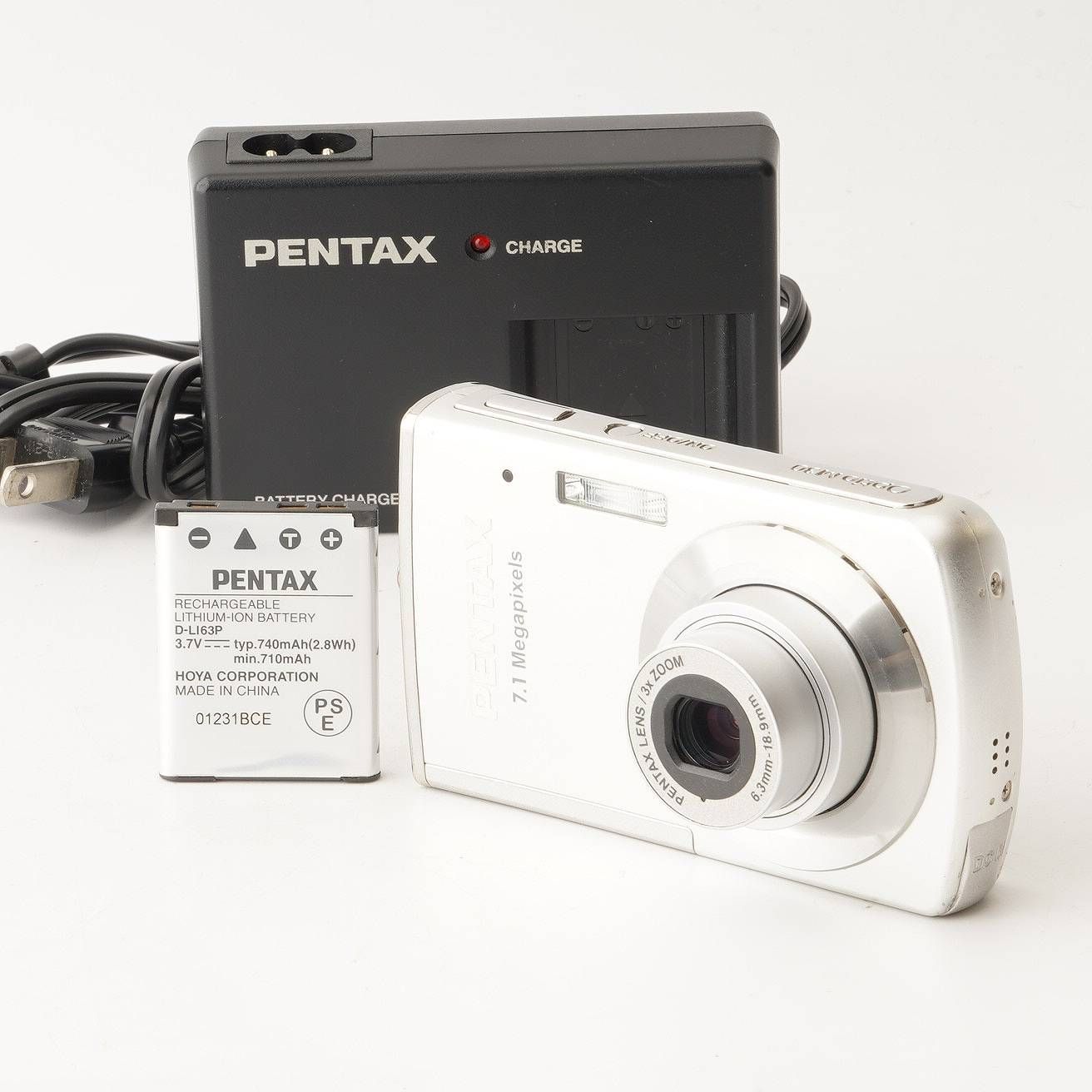 ペンタックス Pentax Optio M30 シルバー 3x ズーム - メルカリ