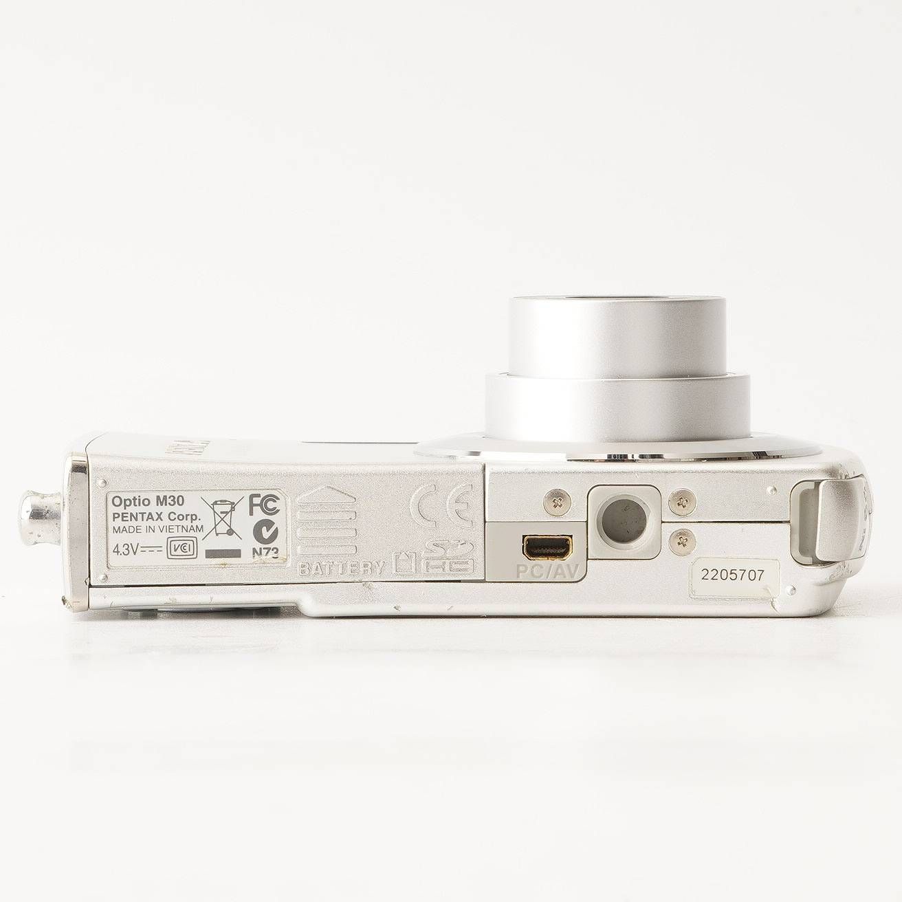 ペンタックス Pentax Optio M30 シルバー 3x ズーム - メルカリ