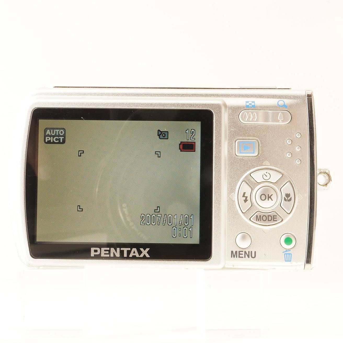 ペンタックス Pentax Optio M30 シルバー 3x ズーム - メルカリ