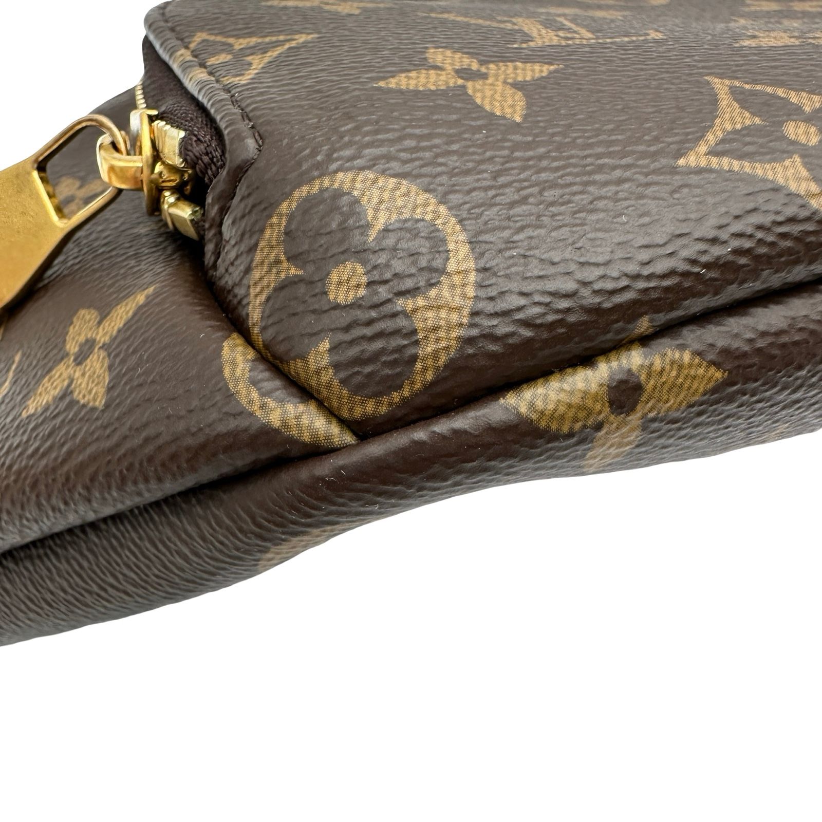 ルイ・ヴィトン LOUIS VUITTON ラッシュ・バムバッグ M14019 ブラウン