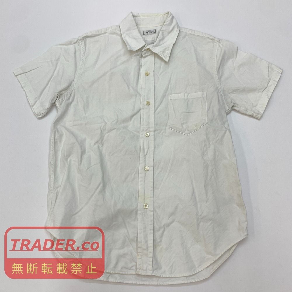 04w7531▽※【中古】The REAL McCOY'S ザリアルマッコイズ 半袖 ワーク シャツ ホワイト Lサイズ【八王子店】 7,500円