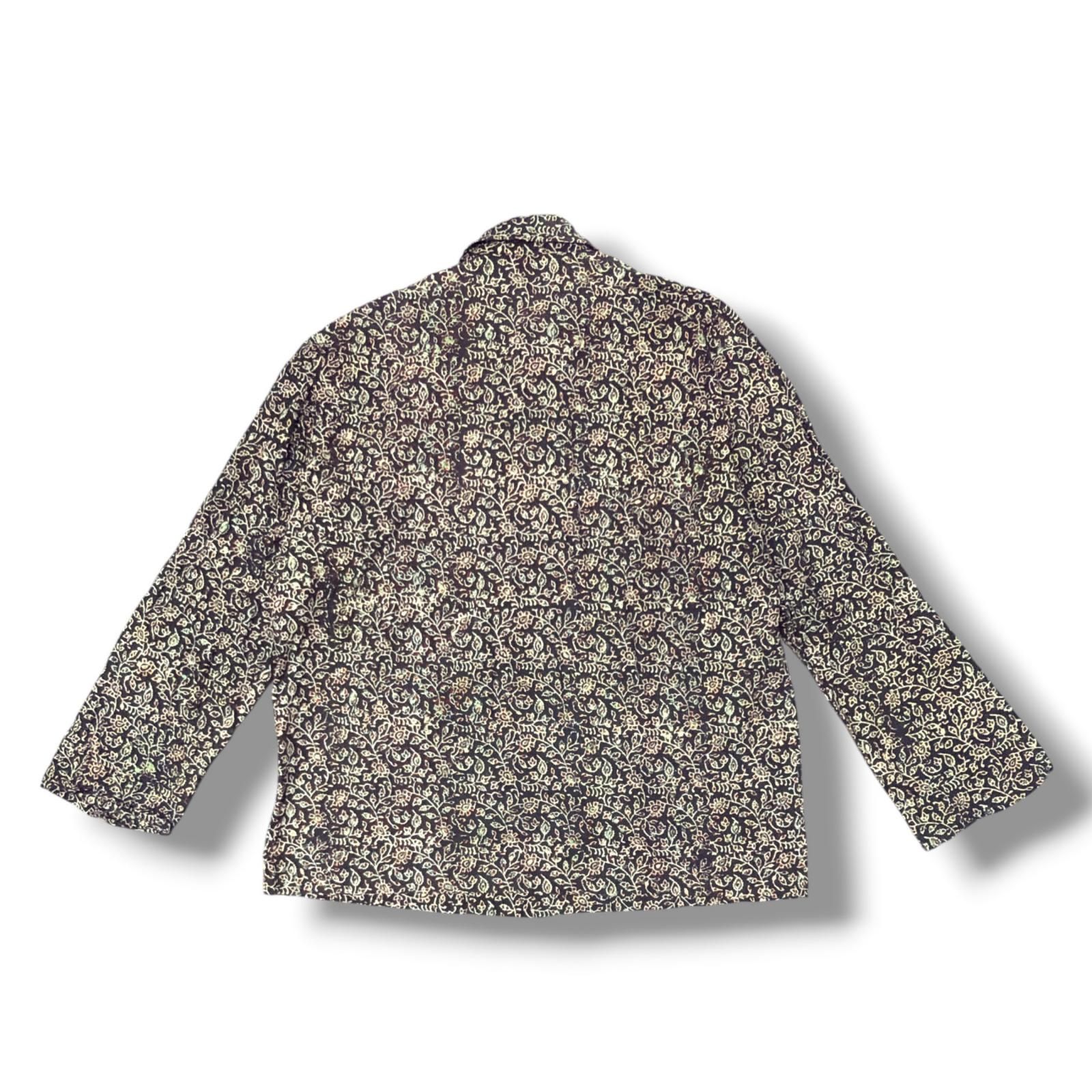 参考上代27500円 Needles L/S Cabana Shirt カバナシャツ 長袖シャツ