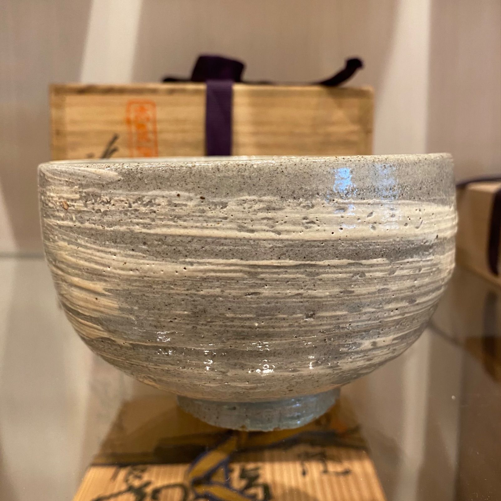韓国人間国宝 池順鐸 茶碗 共箱 w12.3cm 新キ8-0724☆ - メルカリ