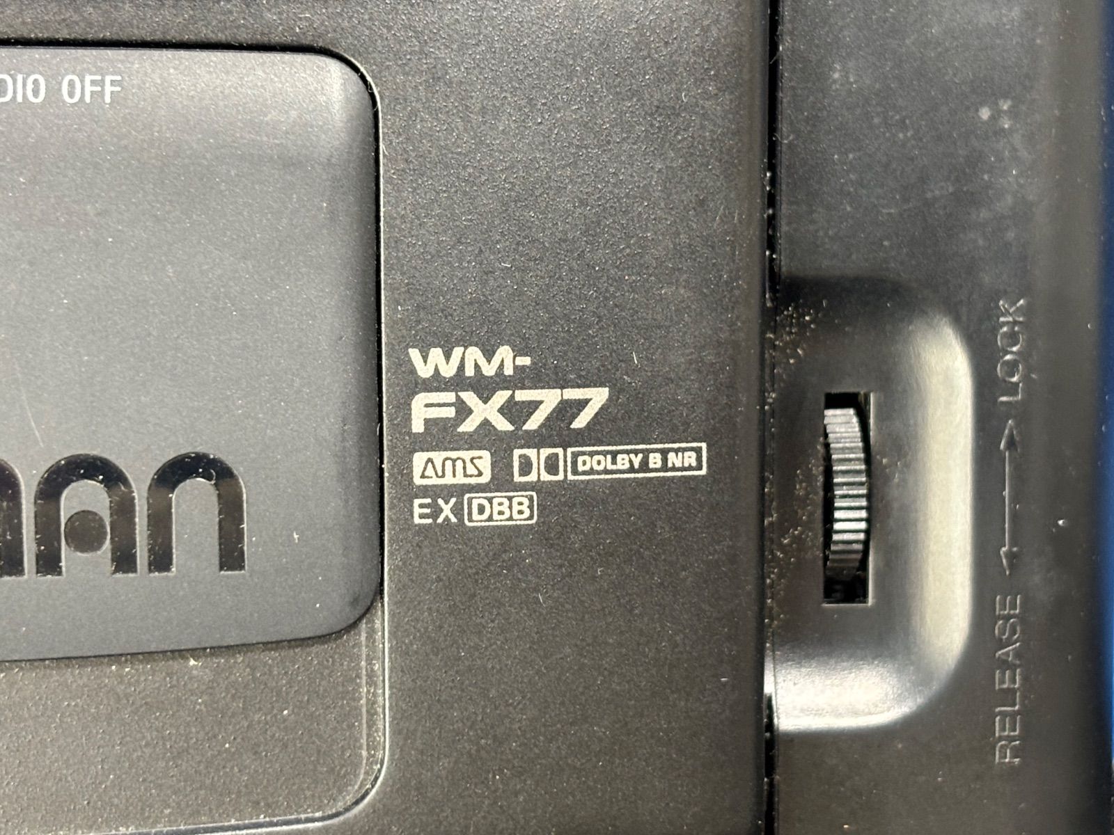 SONY WALKMAN WM-FX77 ソニー ウォークマン ポータブルカセット