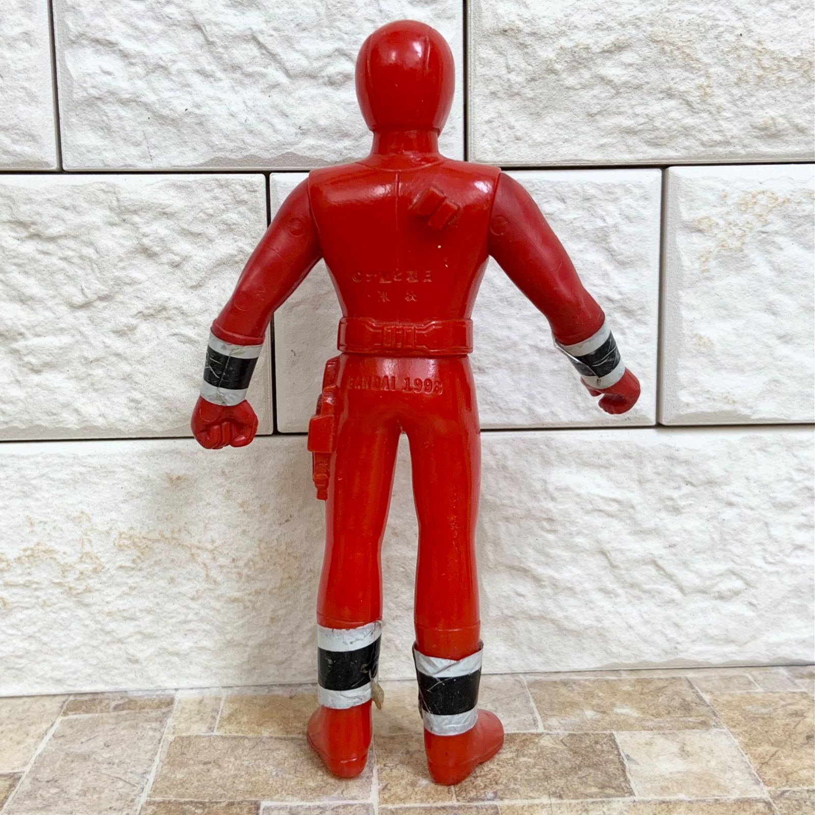 忍者戦隊カクレンジャー】ソフビ セット ニンジャレッド ニンジャ