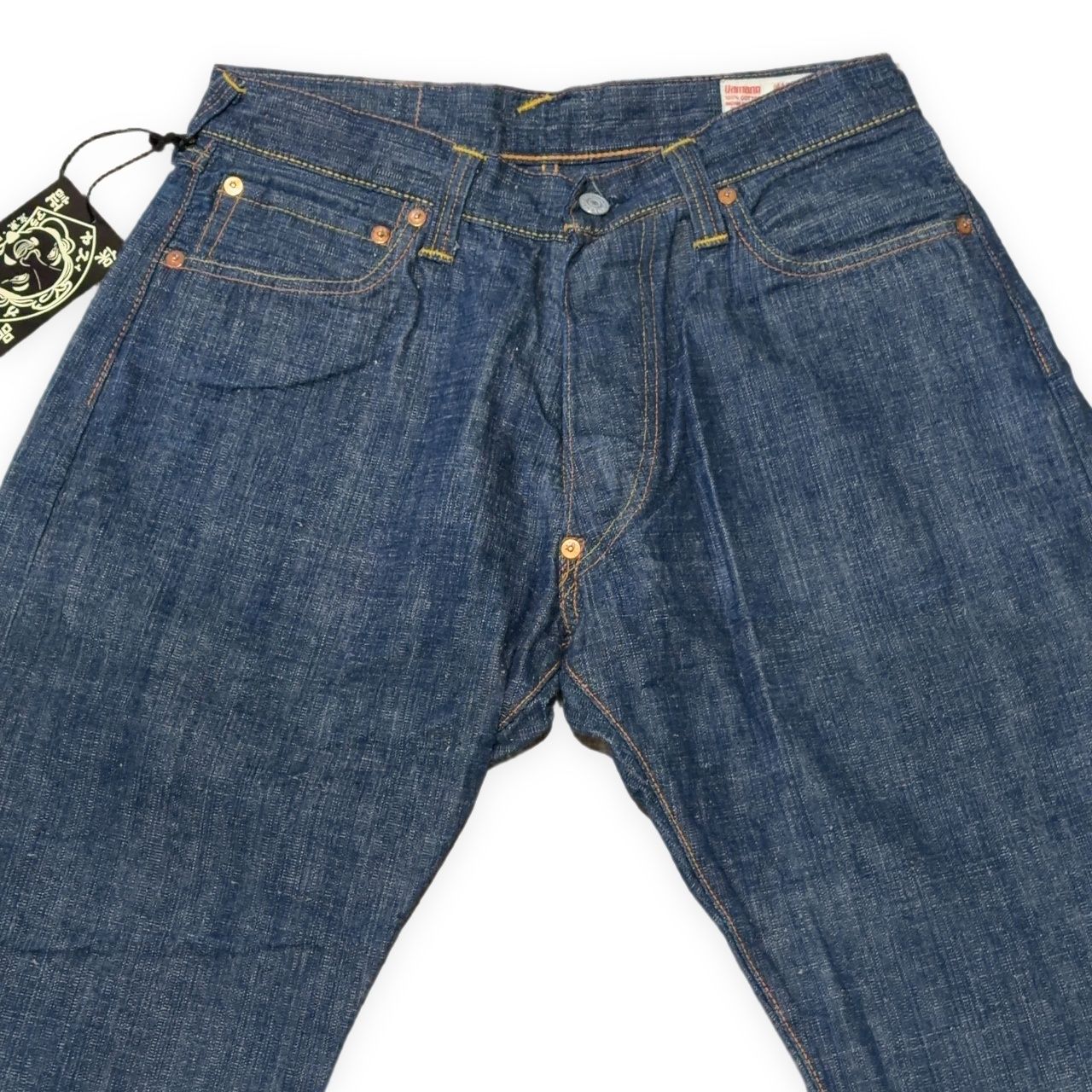 EVISU エヴィス Lot.2111 信用革パッチ デニムパンツ ジーンズ シンチ