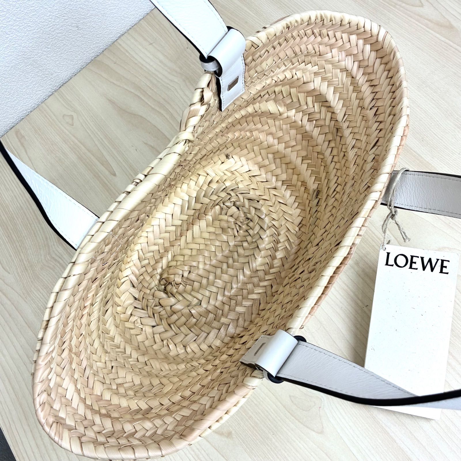 ロエベ LOEWE】アナグラムバスケットバッグ スモール カゴバッグ