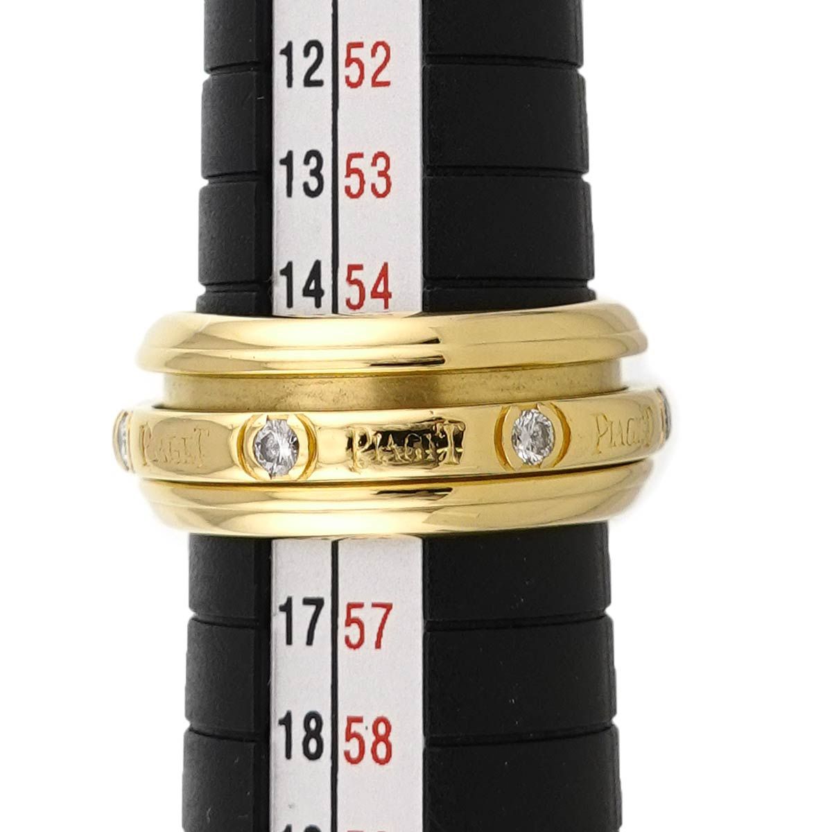 ピアジェ PIAGET ポセション #55 リング ダイヤ K18 YG イエロー