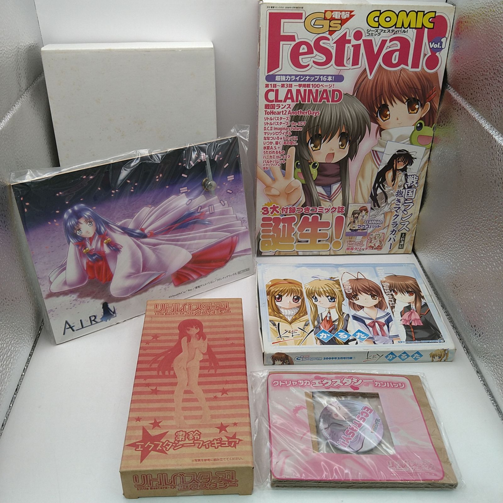 まとめ売り】Key作品グッズセット Kanon Air CLANNAD リトルバスターズ