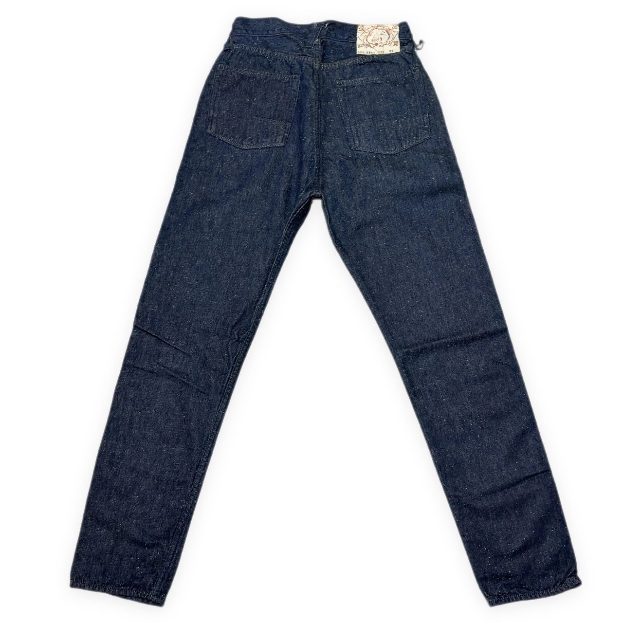 EVISU エヴィス Lot.5501 コットン シルク ネップ デニムパンツ メンズ W32 実寸W30 日本製 ボトムス インディゴブルー EVISU エヴィス Lot.5501 コットン シルク ネップ デニムパンツ メンズ